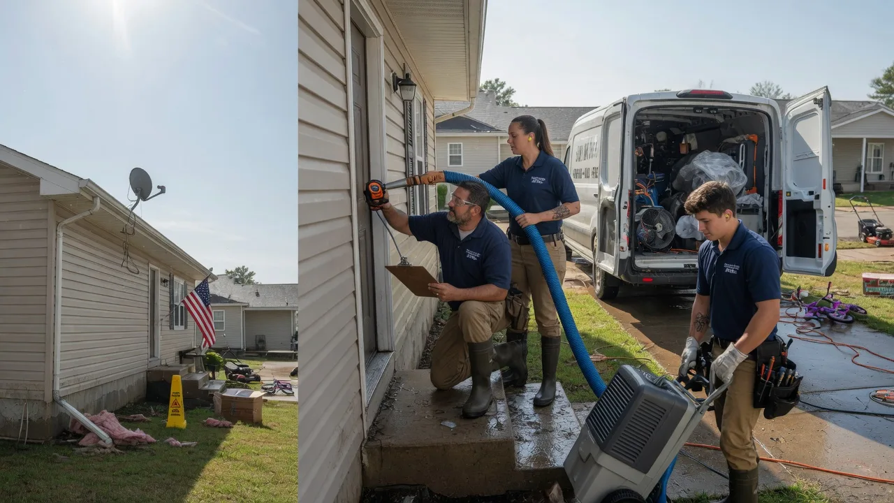 Ceiling Water Damage Restoration in Alexandria, TN near me