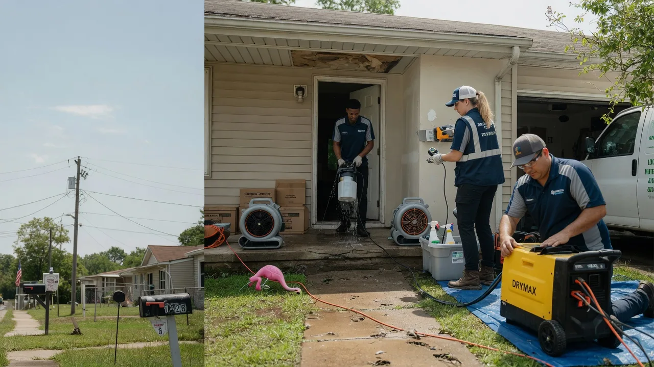 Storm Damage Water Removal in Alexandria, TN near me